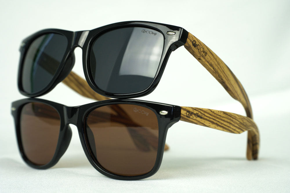 Eco-friendly Pack – Lentes de Sol Elqui Soul + Caja de Madera/Estuche Duro + Paño de Microfibra Groovy