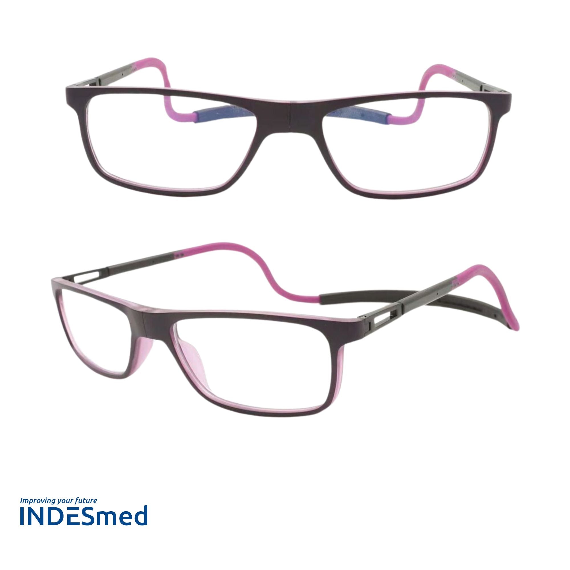 Lentes de lectura para presbicia INDEsmed con filtro de luz azul