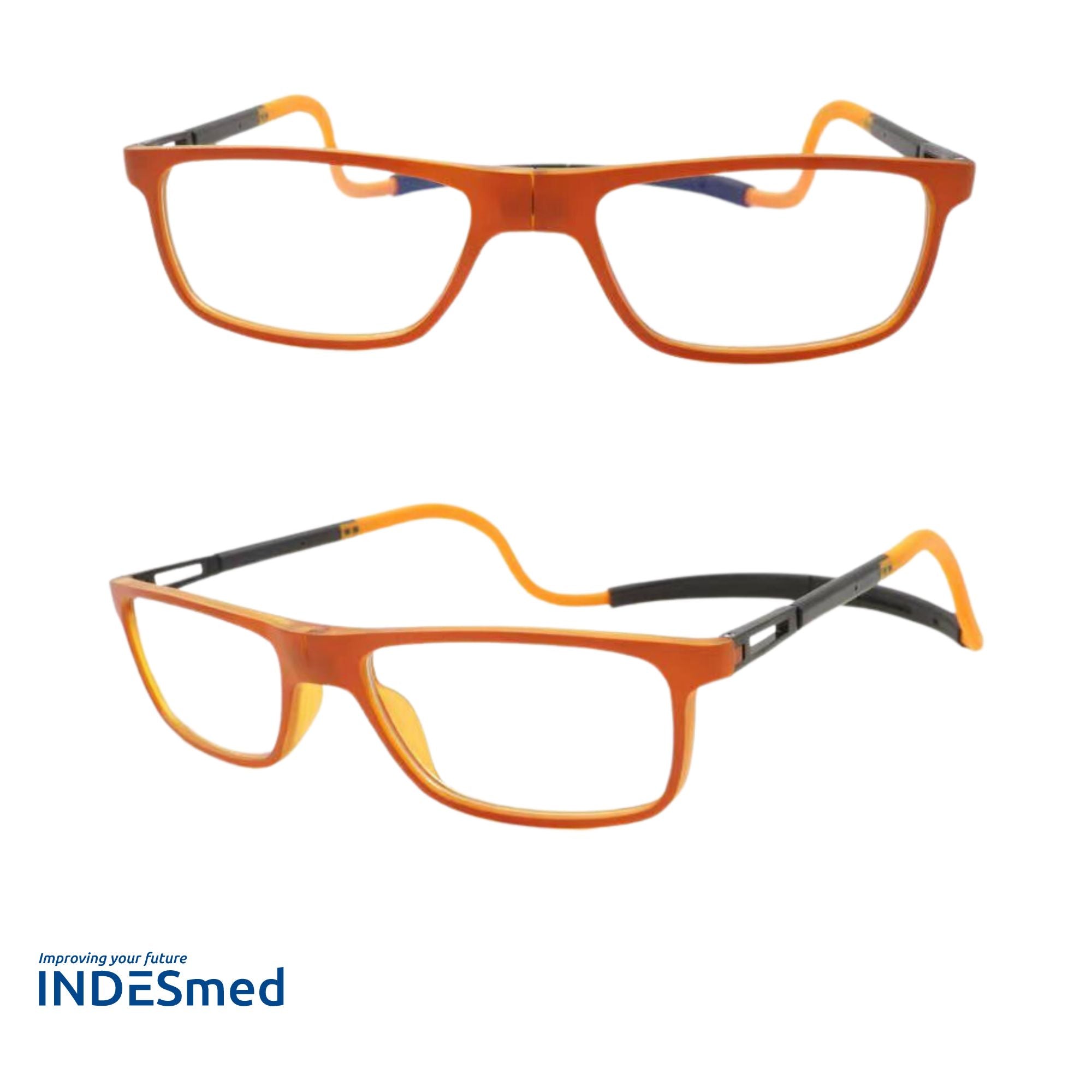 Lentes de lectura para presbicia INDEsmed con filtro de luz azul