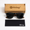 Eco-friendly Pack – Lentes de Sol Elqui Soul + Caja de Madera/Estuche Duro + Paño de Microfibra Groovy