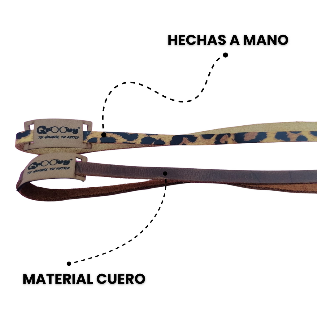 Strap de Cuero - Sujetador para Lentes