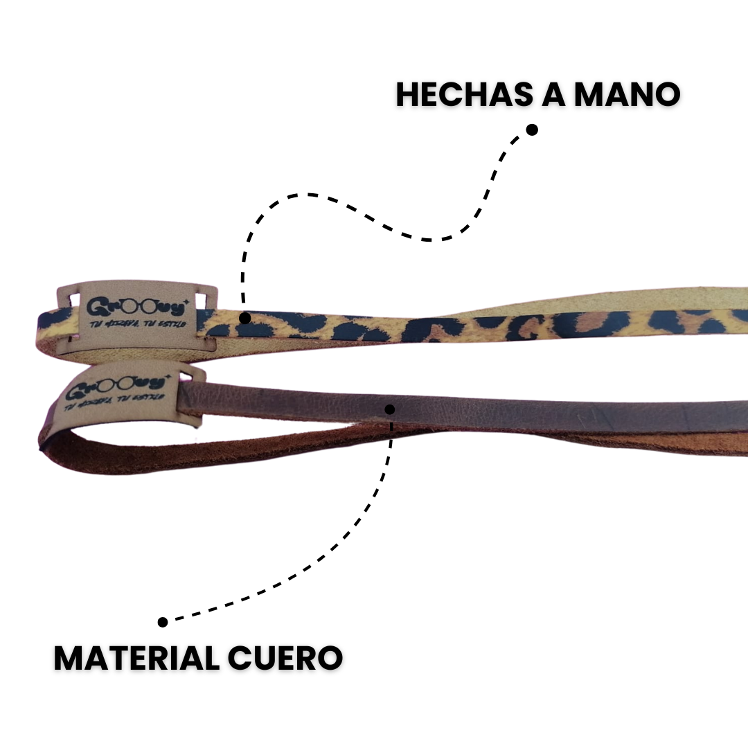 Strap de Cuero - Sujetador para Lentes